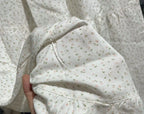 Jupe longue en coton à fleurs roses pour femmes