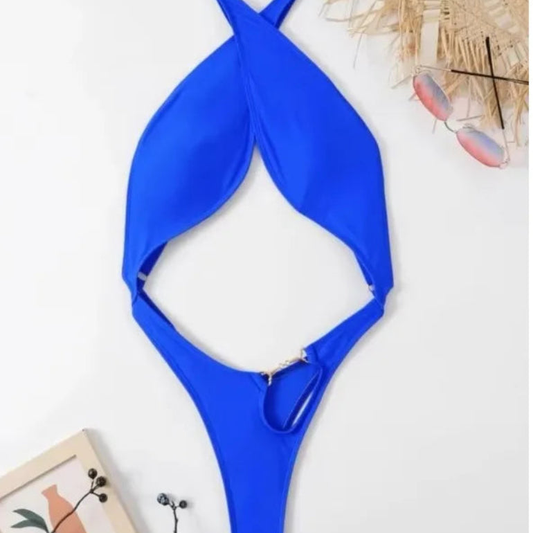 Maillot de bain une pièce push et culotte tanga pour femmes