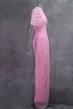 Robe plissé pour femmes