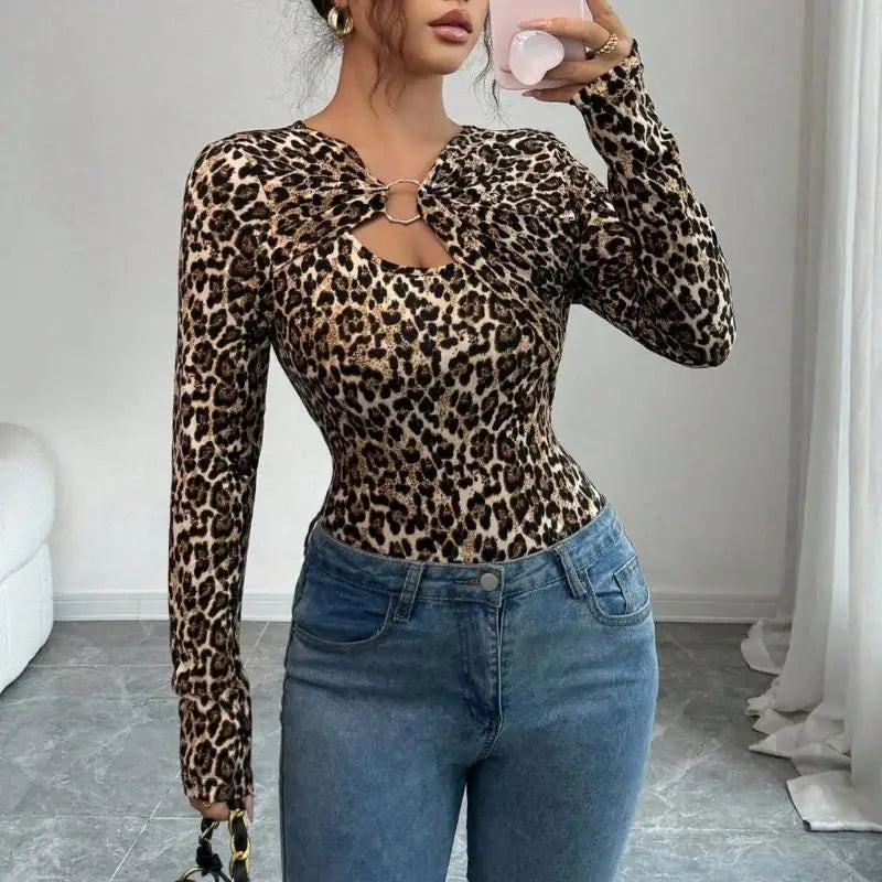 Pull tricoté à col en v pour femmes