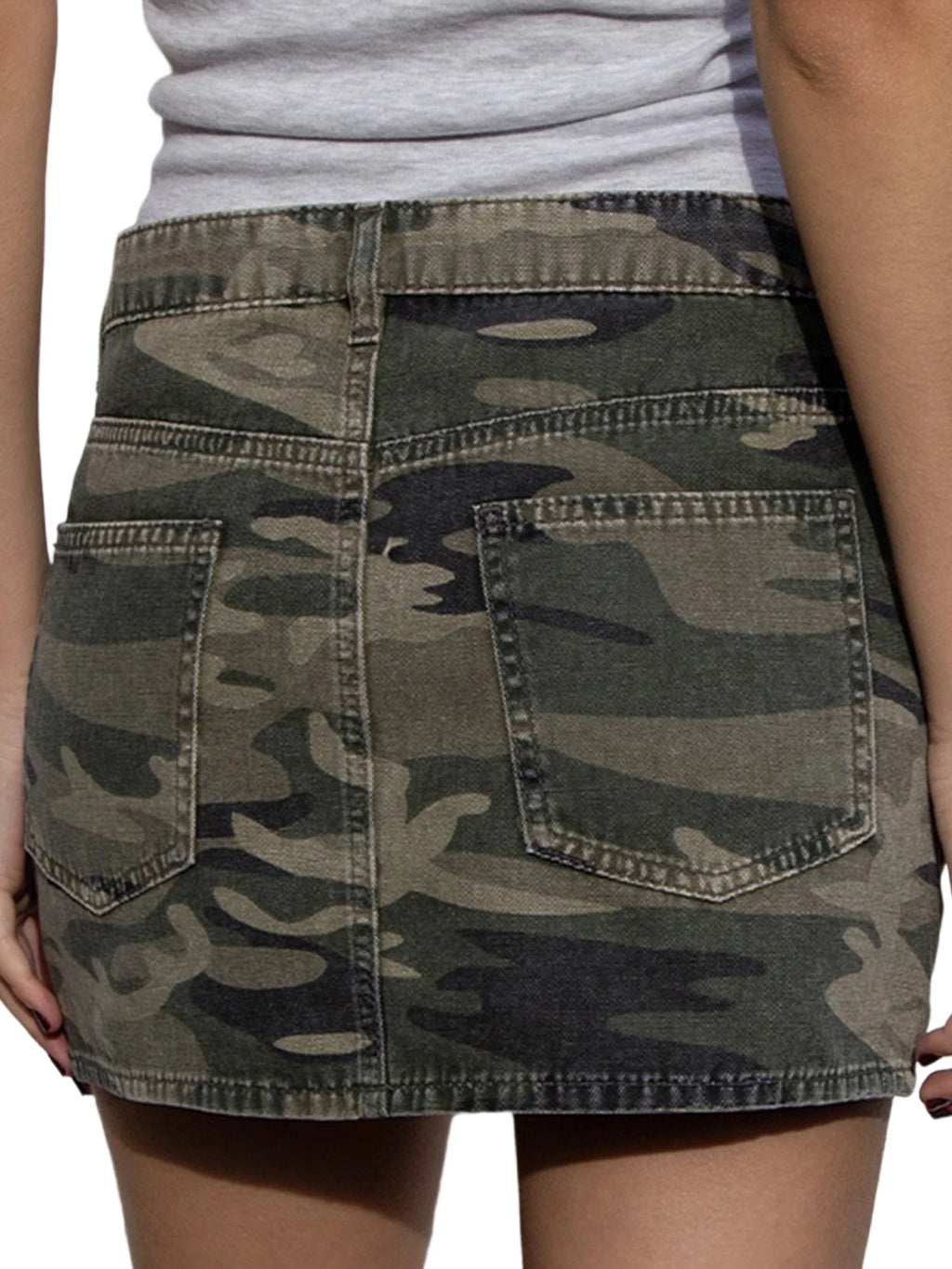 Jupes d'été vintage en jean pour femmes