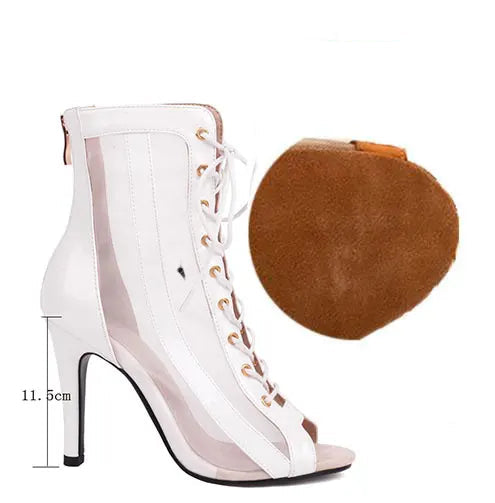 Bottines à talons hauts et fins pour femmes