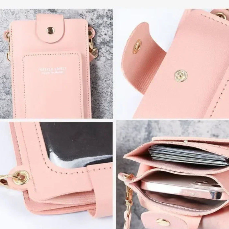 Sac à bandoulière pour téléphone portable pour femmes