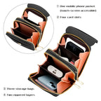Sac à bandoulière pour téléphone portable à écran tactile pour femmes