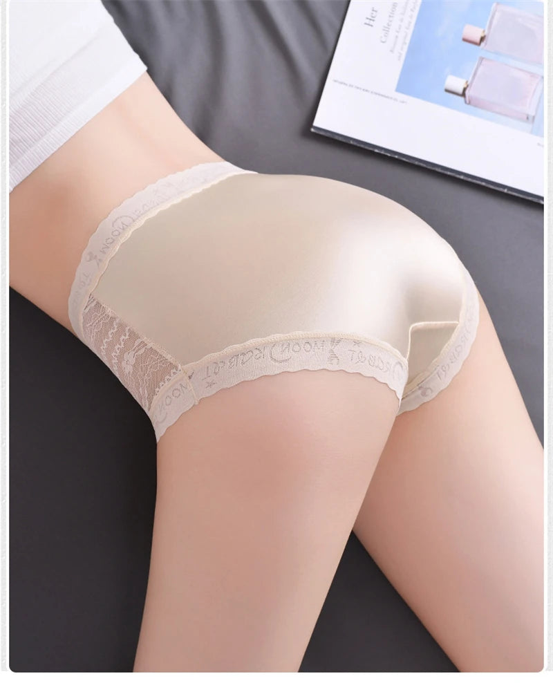 Culotte en dentelle creuse pour femmes