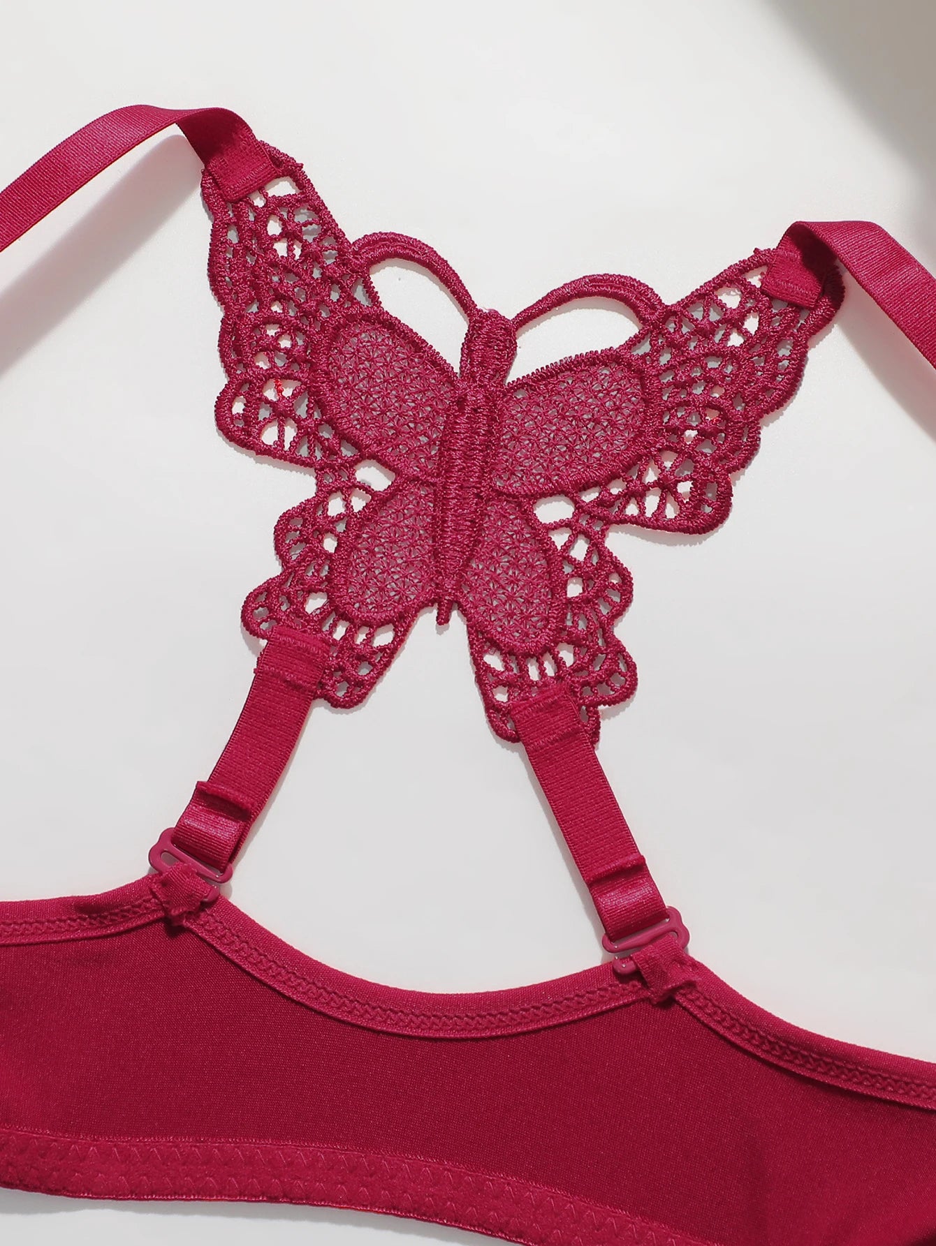 Ensemble de lingerie sexy en dentelle brodée pour femmes
