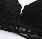 Ensemble de lingerie soutien-gorge et culotte Push Up en dentelle pour femmes