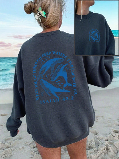 Sweat Oversize Femme – Baleine et Doublure Polaire