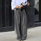 Pantalon ample à jambes larges pour femmes