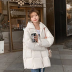 Manteau en duvet de coton pour femmes