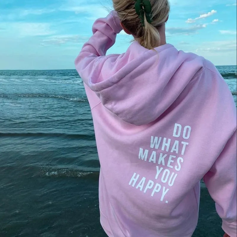 Sweat à capuche rétro pour femmes