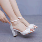 Sandales à talons pour femmes