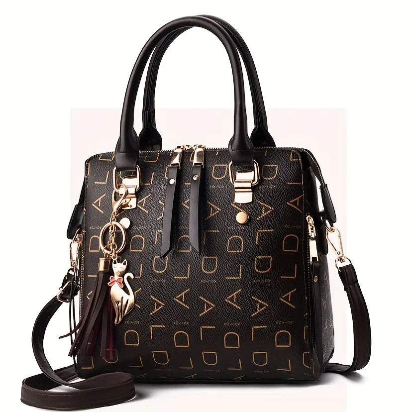 Sac à main en cuir synthétique pour femmes