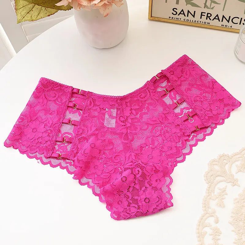 Culottes en dentelle respirante pour femmes