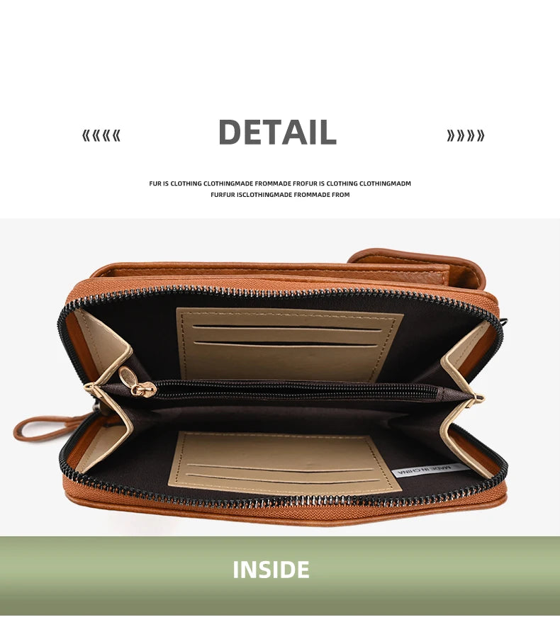 Sac pour téléphone portable porte-carte pour femmes