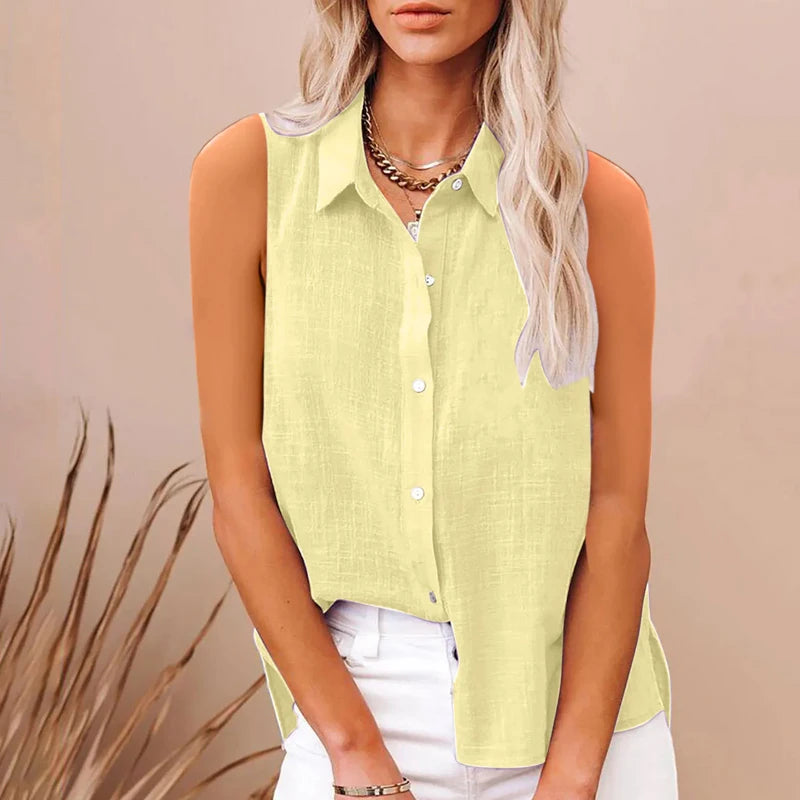 Chemise Ample Femme – Légère et Boutonnée