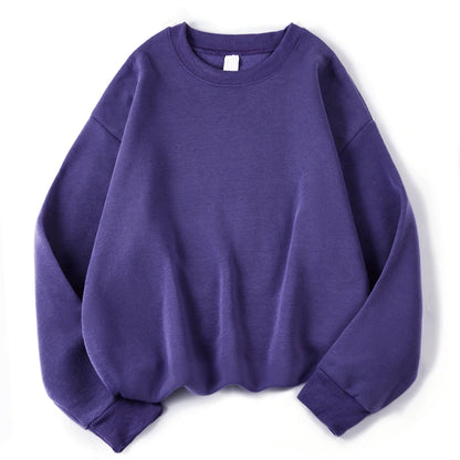 Sweat-Shirt Uni Femme – Style Coréen
