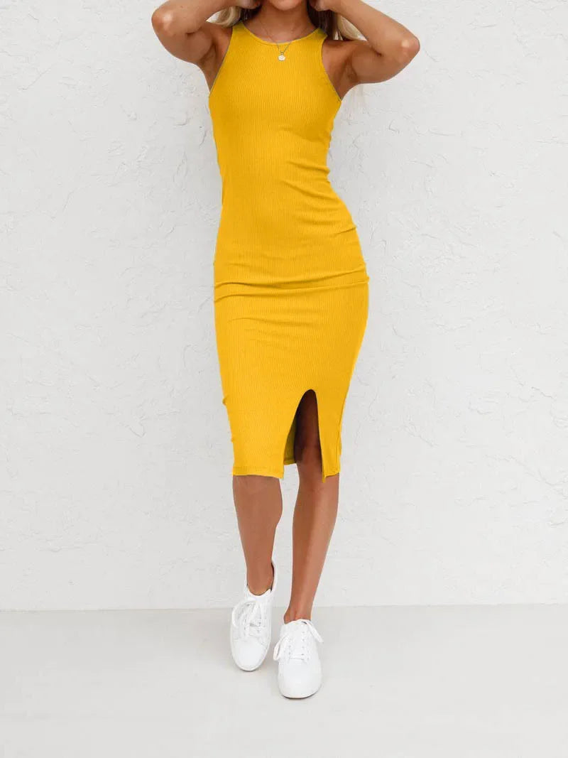 Robe d'été en tricot pour femmes