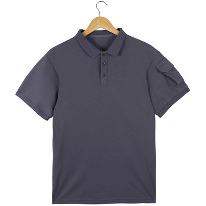 Polo Uni d’Été Femme – Style Décontracté