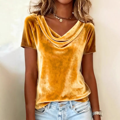 T-Shirt Uni Femme – Coupe Ample