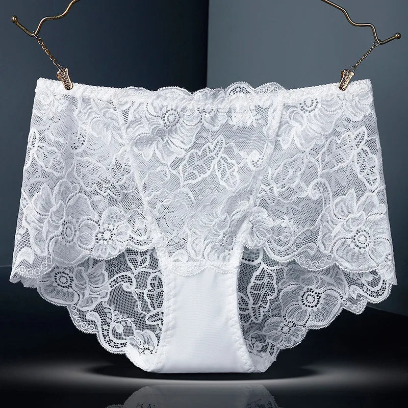 Culotte sexy en dentelle effet push-up, sans coutures  pour femmes