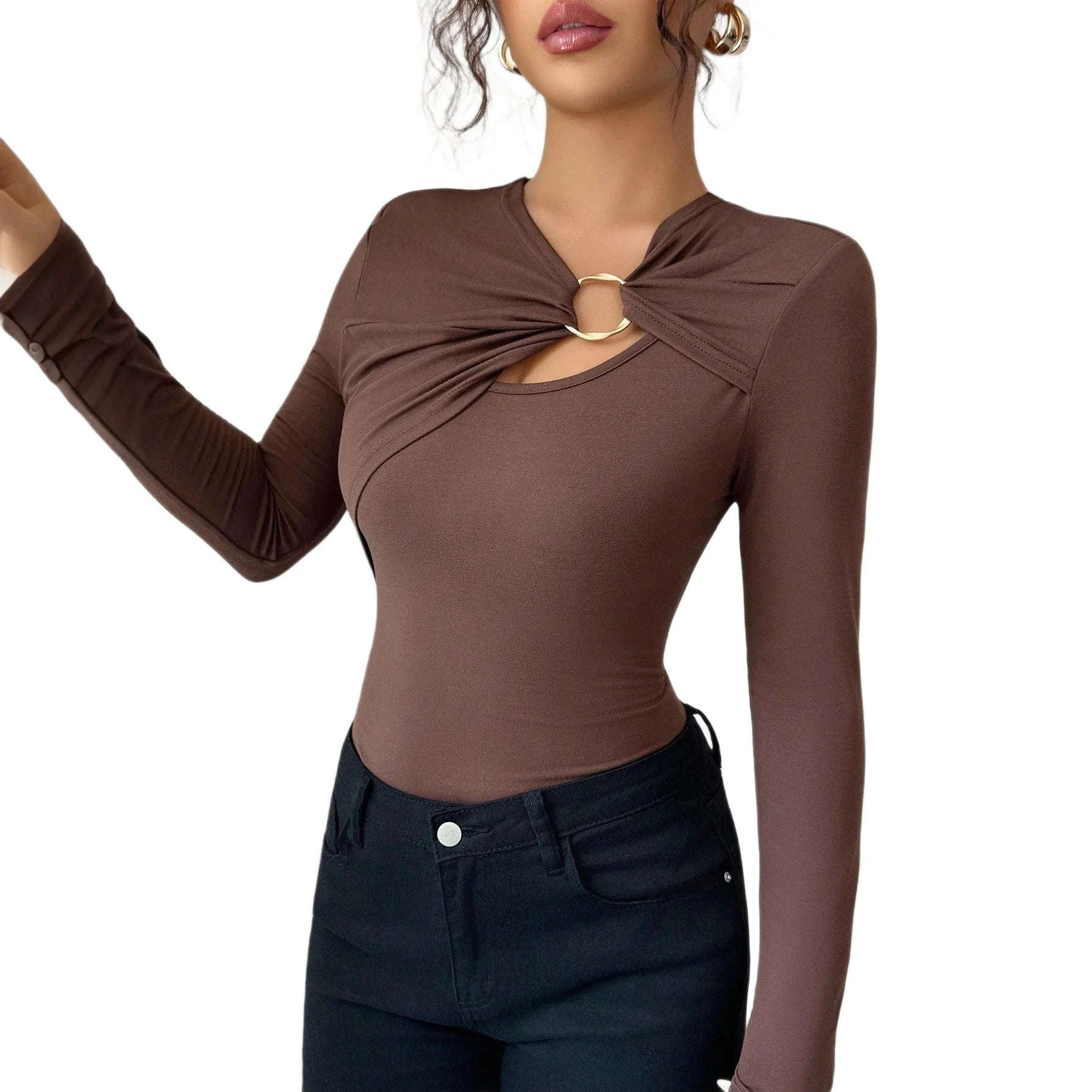 T-shirt coupe ajustée pour femmes