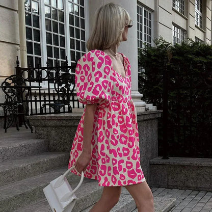Robe d’Été Ample Femme – Imprimé