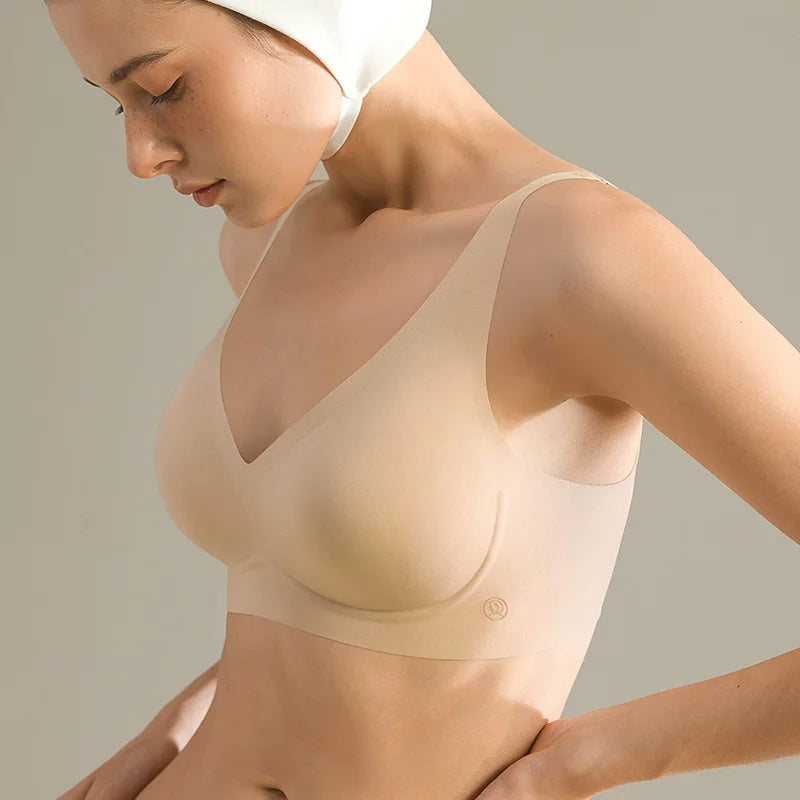 Soutien-gorge Push Up sans couture sans fil  pour femmes