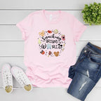 T-shirt à manches courtes pour femmes