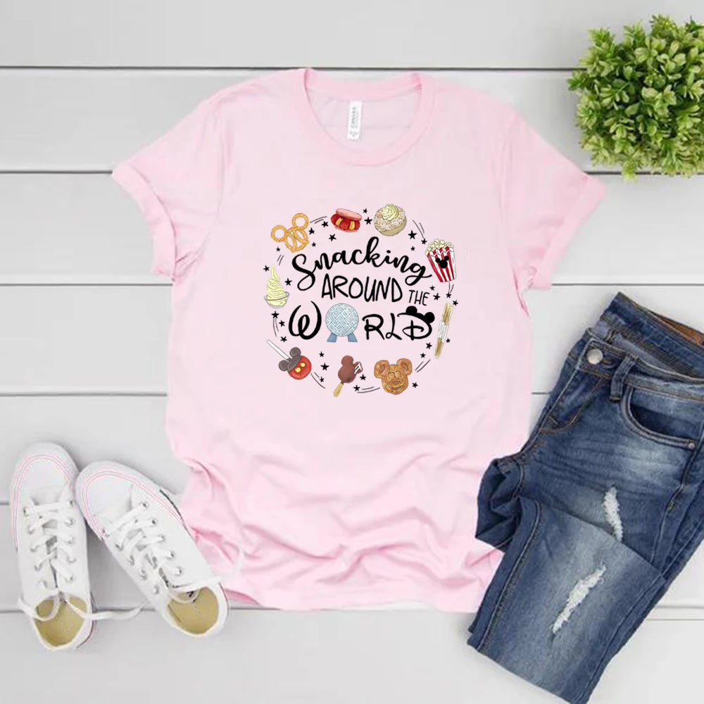 T-shirt à manches courtes pour femmes