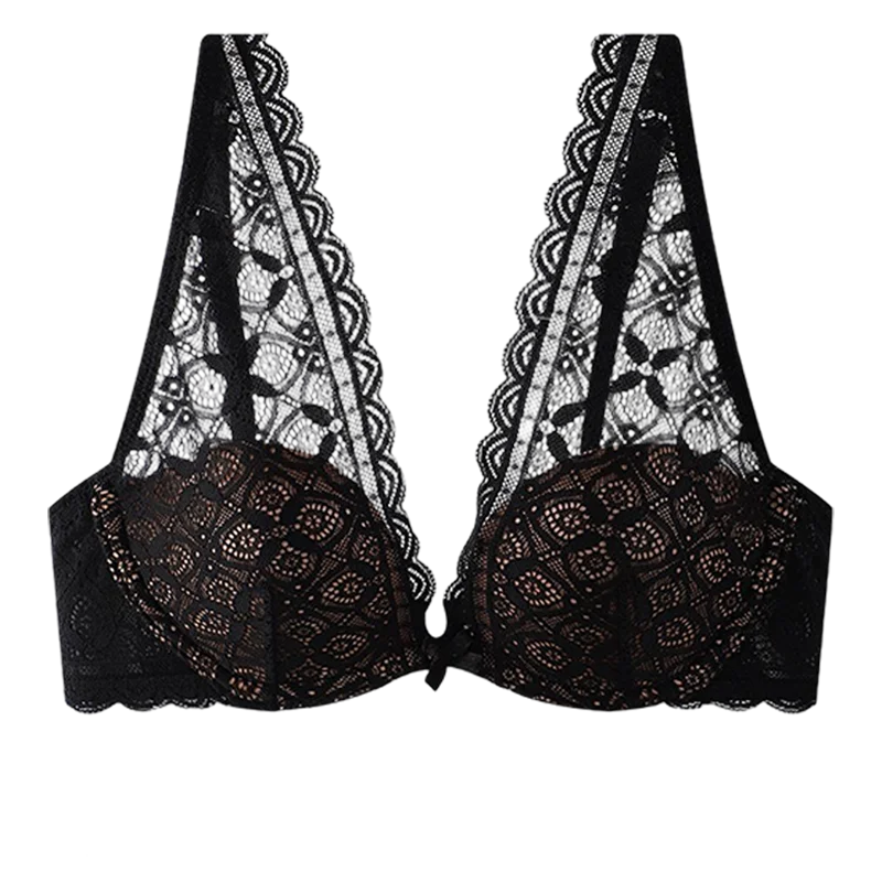 Soutien-gorge Push Up en dentelle pour femmes