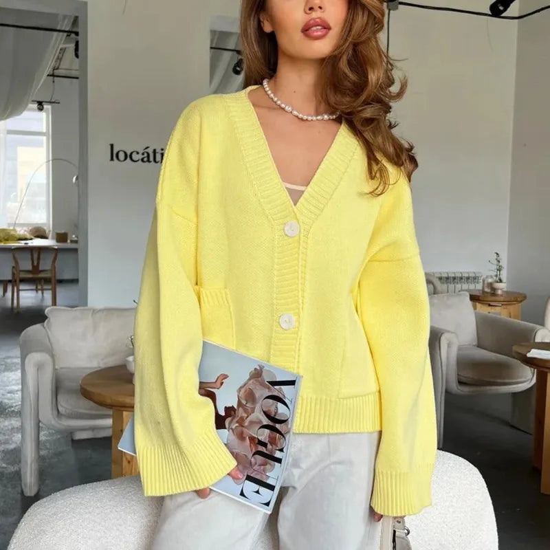 Gilet à simple boutonnage pour femmes