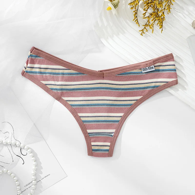 String sans couture arc-en-ciel pour femmes