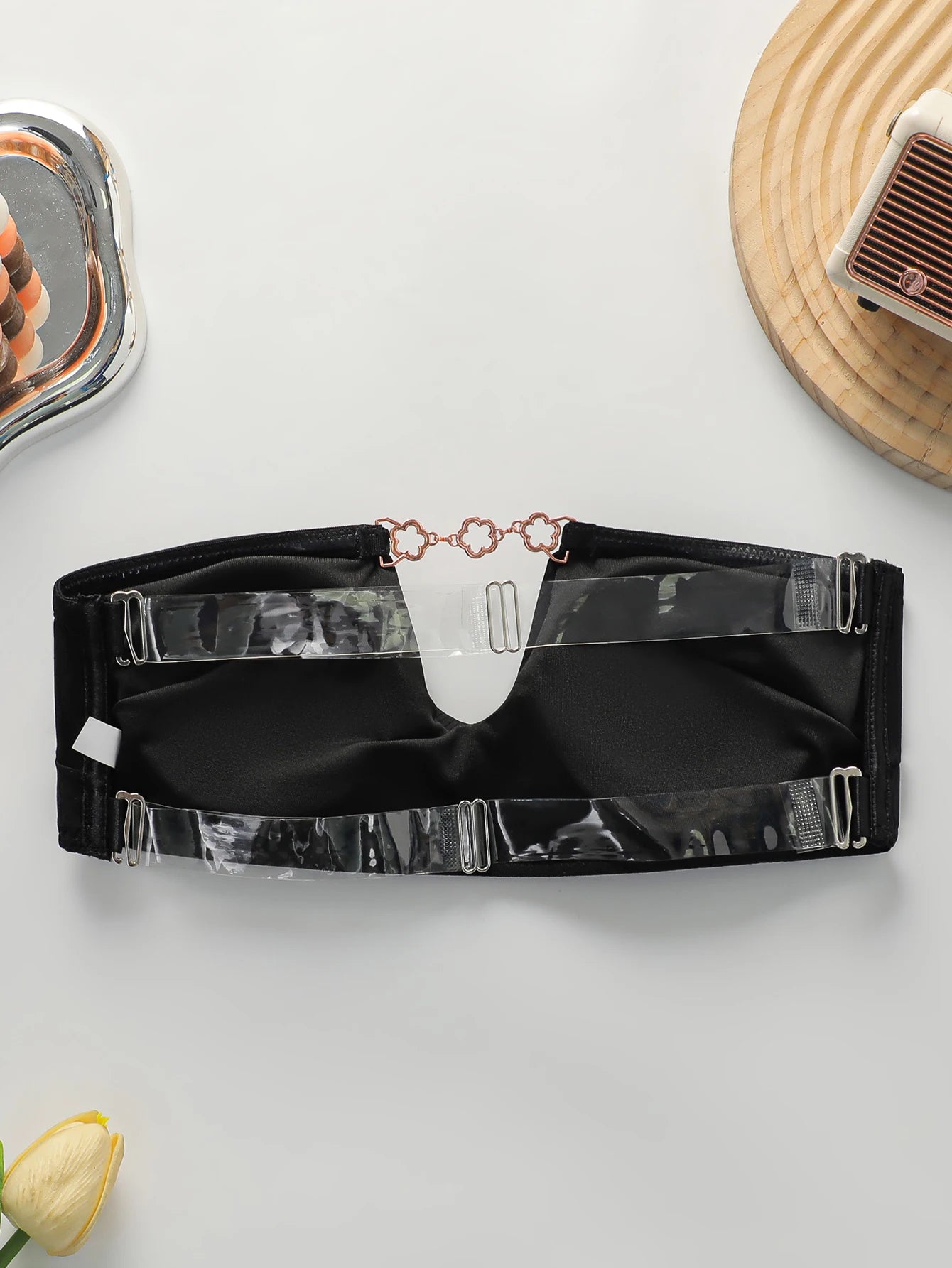 Soutien-gorge sexy sans bretelles en forme de U pour femmes