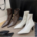 Bottine de rinçage pointues pour femmes