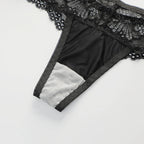 Ensemble de sous-vêtements Sexy en dentelle brodée pour femmes