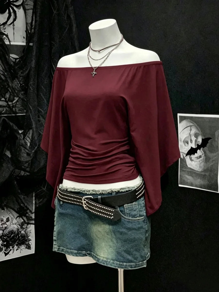 T-Shirt Court Femme – Coupe Moulante Décontractée