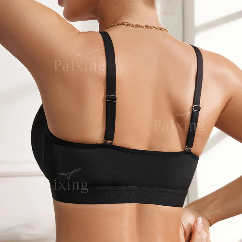 Soutien-gorge rayé dentelle pour femmes