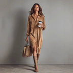 Robe longue ample et décontractée pour femmes