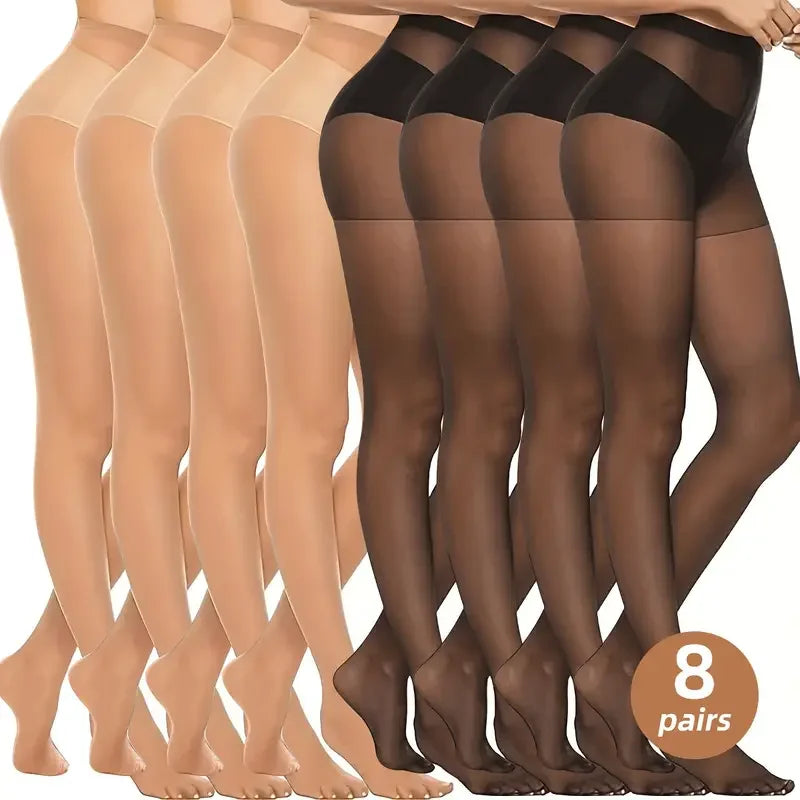 Collants en soie pour femmes