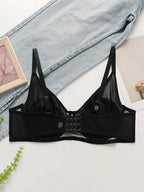 Soutien-gorge imprimé léopard pour femmes