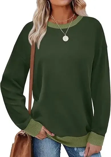 Sweat-shirt ample pour femmes