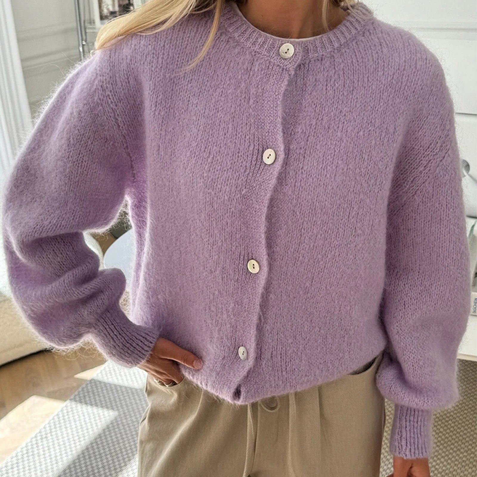 Cardigans basiques décontractés pour femmes