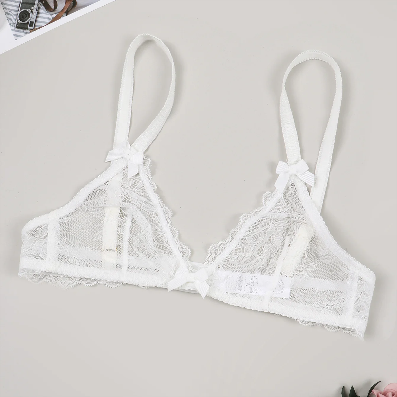 Soutien-gorge transparent pour femmes