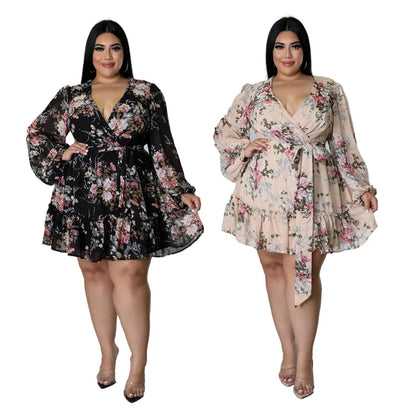 Mini-Robe Fleurie Femme – Imprimé Floral