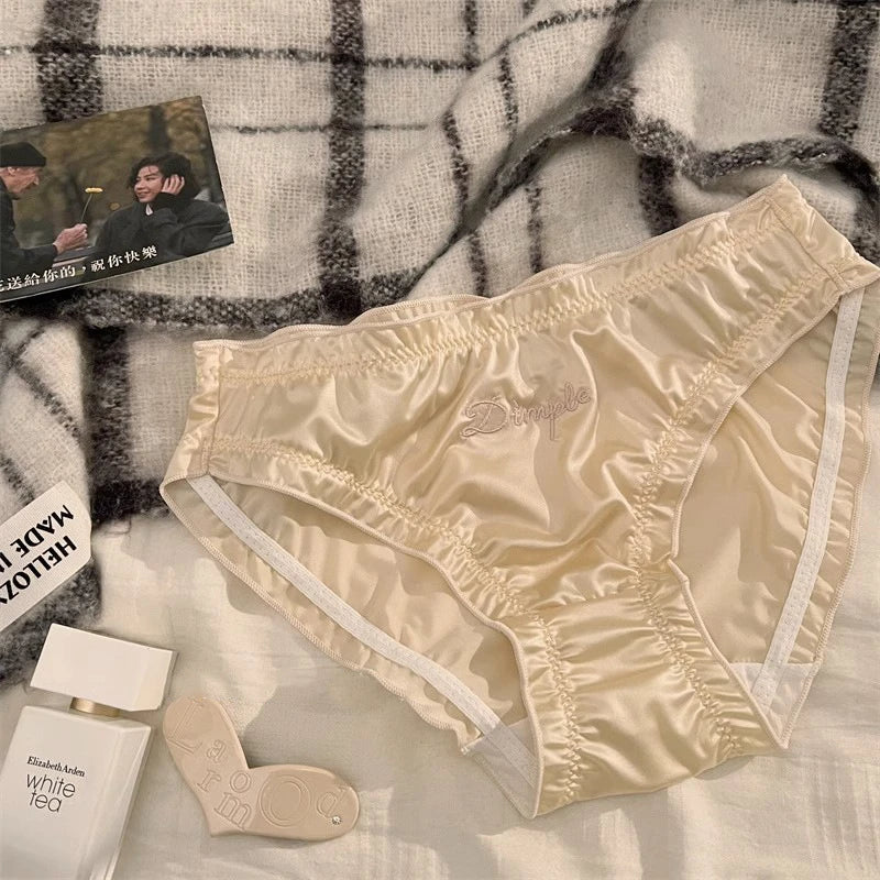 Culottes en soie et satin pour femmes