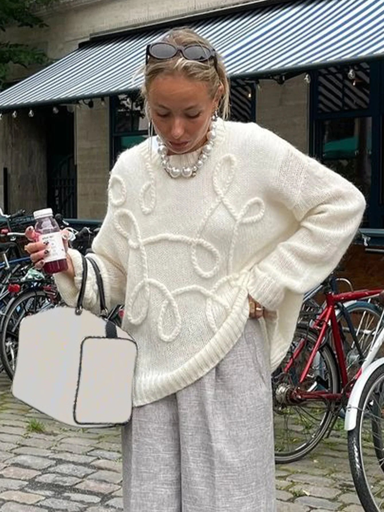 Pulls d'hiver en maille tendance pour femmes