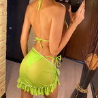 Maillot de bain trois pièces pour femme