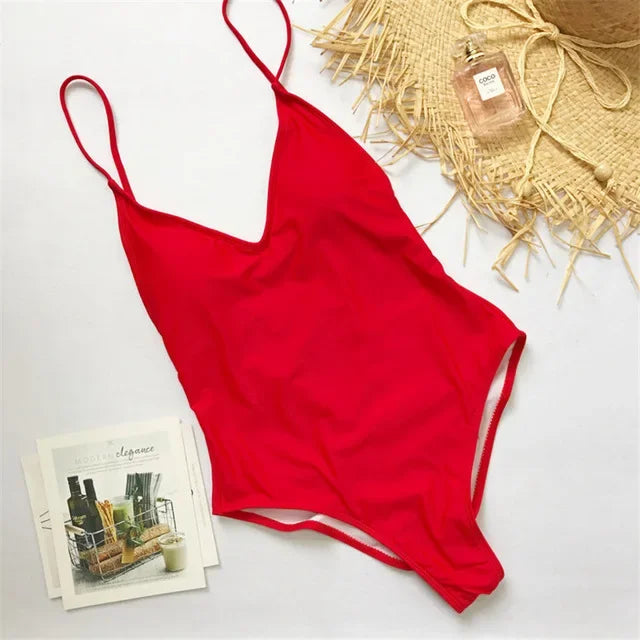 Maillot de bain une pièce pour femmes