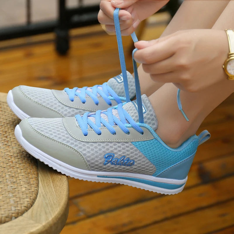 Baskets à lacets pour femmes
